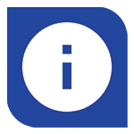 a checklist on a blue background folder